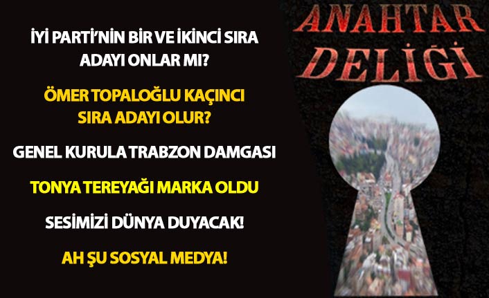 Anahtar Deliği 16.05.2018