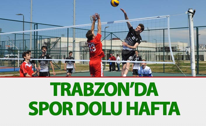 Trabzon'da spor dolu hafta