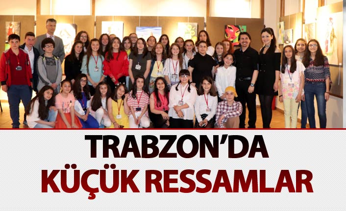 Trabzon'da küçük ressamlar