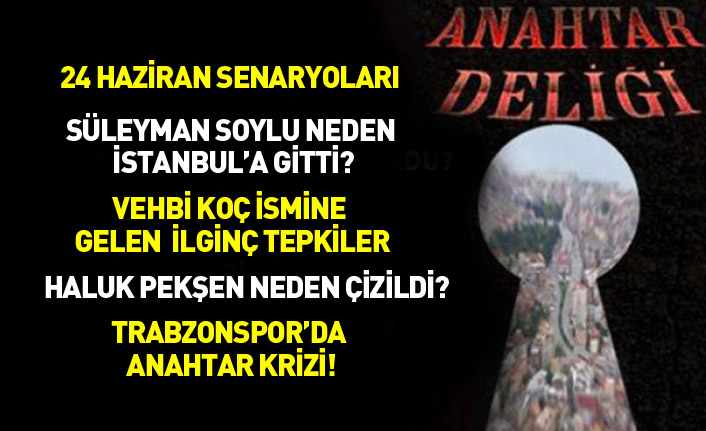 Anahtar Deliği 22.05.2018