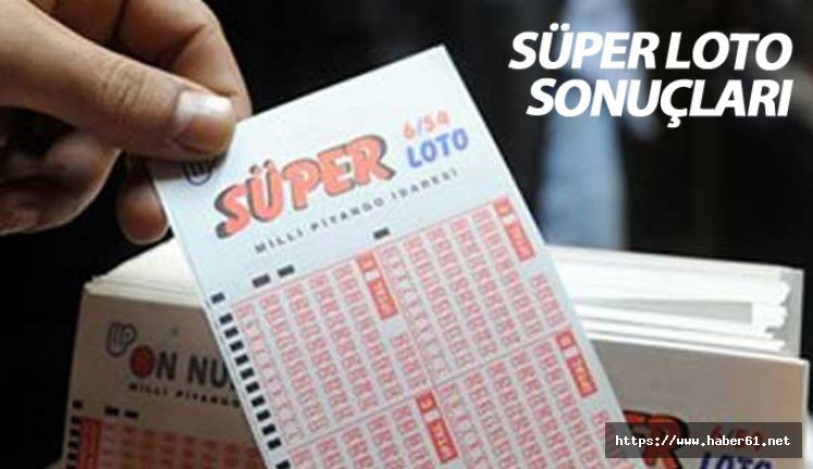 Süper Loto sonuçları - Süper Loto 24 Mayıs sorgulama