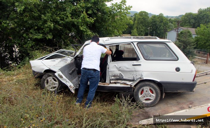 Samsun-Ankara yolunda trafik kazası: 1 ölü, 2 yaralı