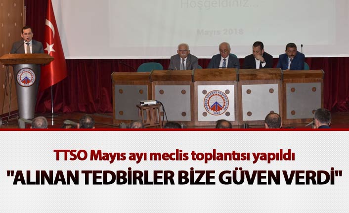 Suat Hacısalihoğlu: "Alınan tedbirler bize güven verdi"