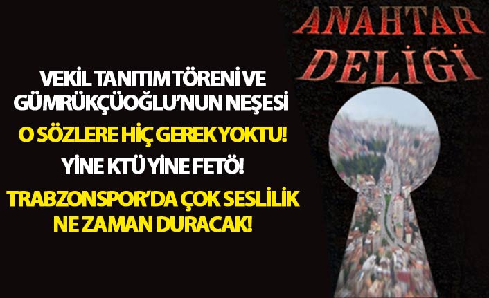 Anahtar Deliği 27.05.2018