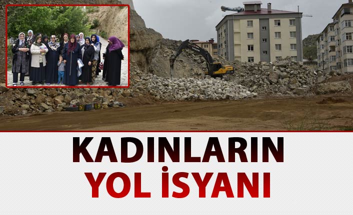 Gümüşhane’de kadınların yol isyanı