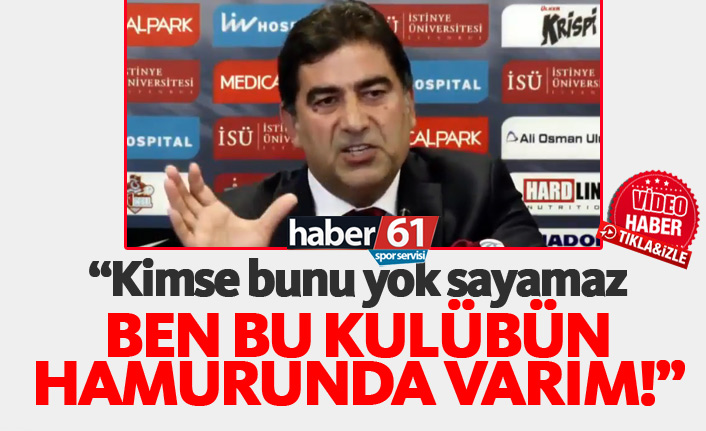 Ünal Karaman: Ben bu kulübün hamurunda varım