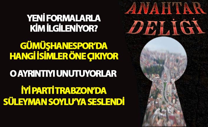 Anahtar Deliği 04.06.2018