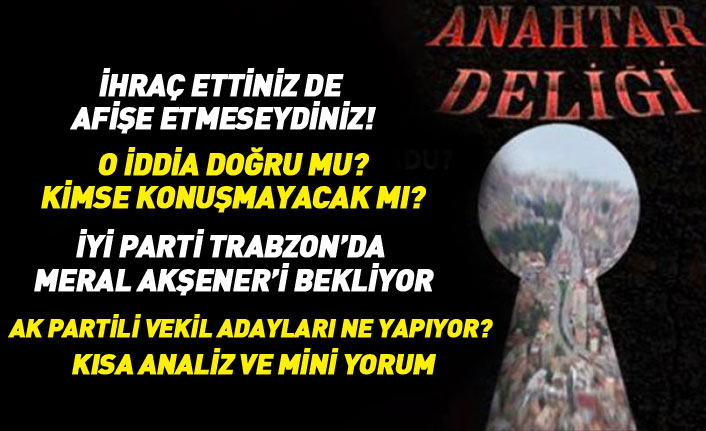 Anahtar Deliği 05.06.2018