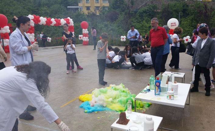 Bahçeşehir Koleji Trabzon Kampüsü'nde bilim ve sanat şenliği