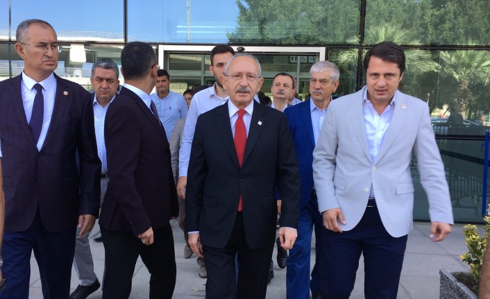 CHP lideri Kılıçdaroğlu Manisa'ya gitti