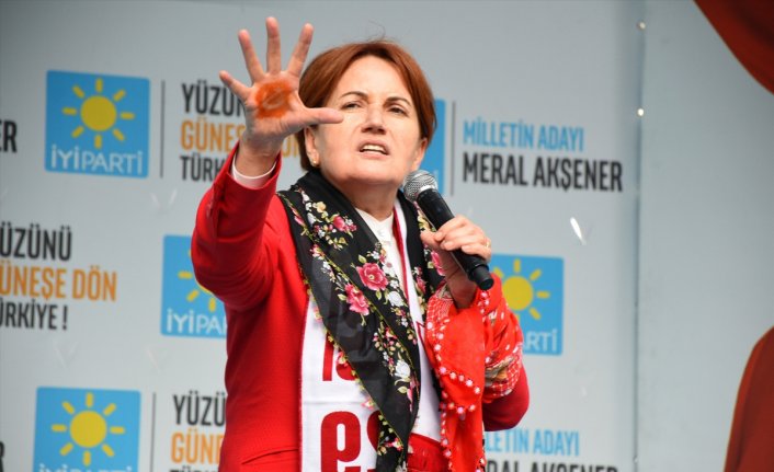 Akşener Gümüşhane'de seslendi: Gençlere iş vermek devletin borcudur