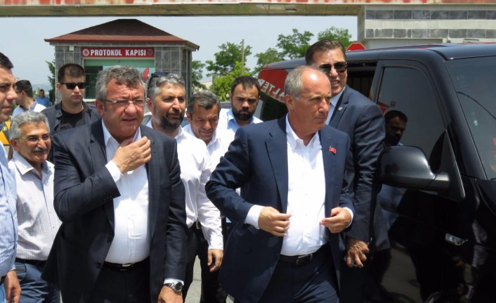 Muharrem İnce'den Berberoğlu'na ziyaret