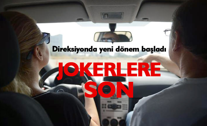 Jokerlere son! Direksiyon sınavlarında yeni dönem başladı