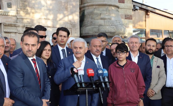 Başbakan Binali Yıldırım Erzincan'da: Tarihe geçtim