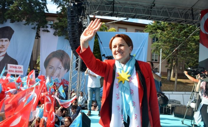 Akşener "O kirli çeşmelerden akan o kirli suyu keseceğim"