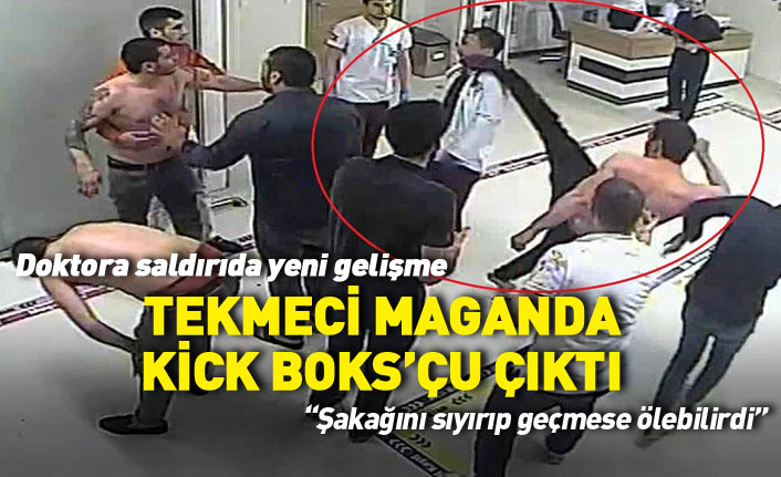 Doktora tekme atıp omzunu kıran maganda kick boksçu çıktı!