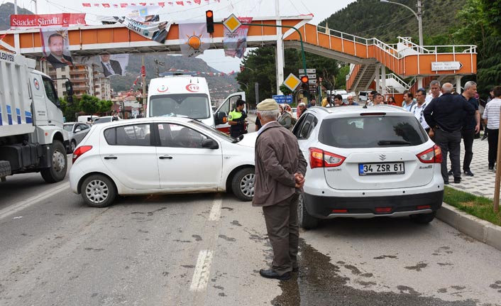 Gümüşhane Trabzon karayolunda kaza