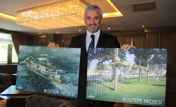 Boztepe'ye Macera Parkı yapılıyor