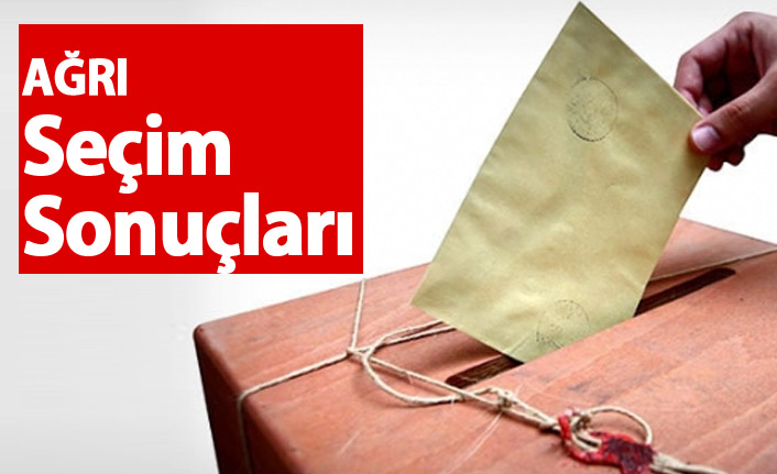 Ağrı Seçim Sonuçları 2018 – Ağrı Milletvekilleri ve Cumhurbaşkanlığı seçim sonucu