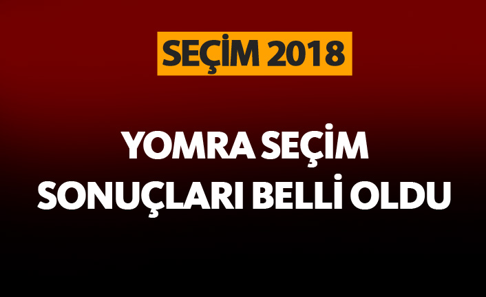 Yomra seçim sonuçları