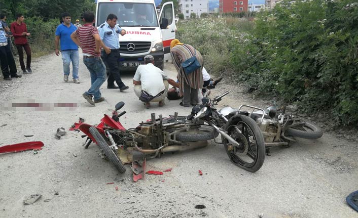 Feci motosiklet kazası: 1 ölü, 1 yaralı