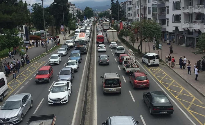 Ordu yollarında 133 bin araç var 