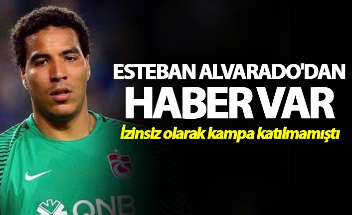 Esteban Alvarado'dan haber var