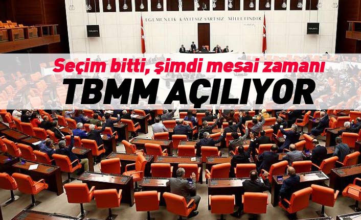 TBMM'e 27. dönem yarın başlıyor