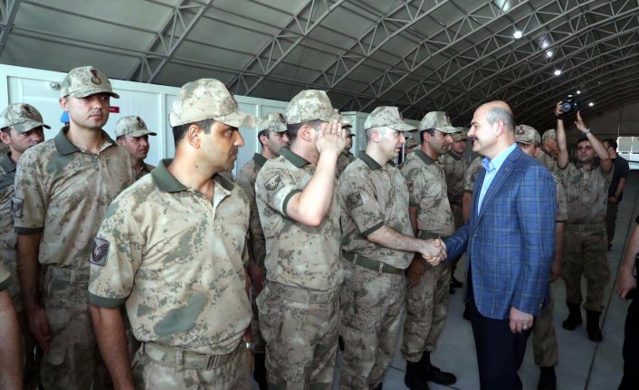 İçişleri Bakanı Soylu Elazığ'da