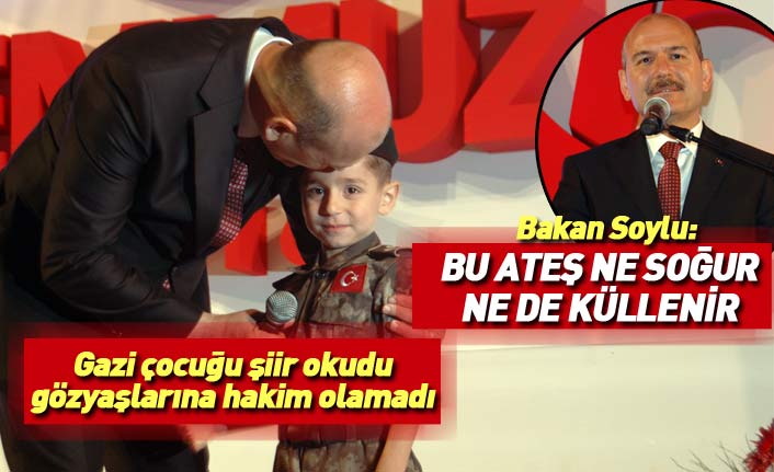 İçişleri Bakanı Süleyman Soylu: Bu ateş ne soğur ne küllenir