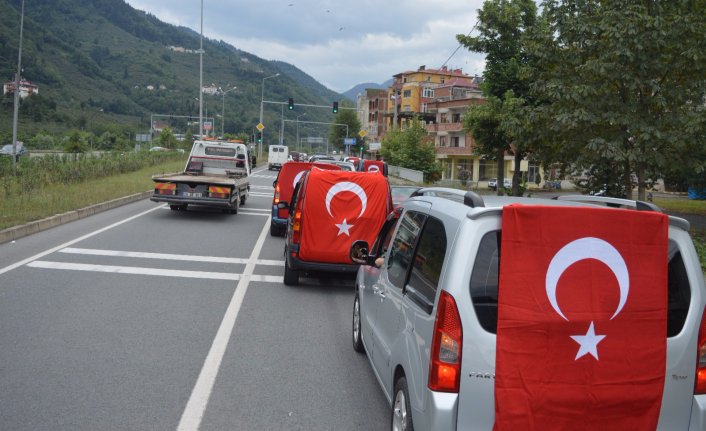 Trabzon'da 15 Temmuz turu