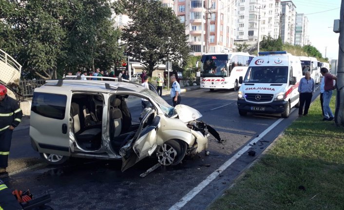 Ordu'da feci kaza: 5 kişi yaralı