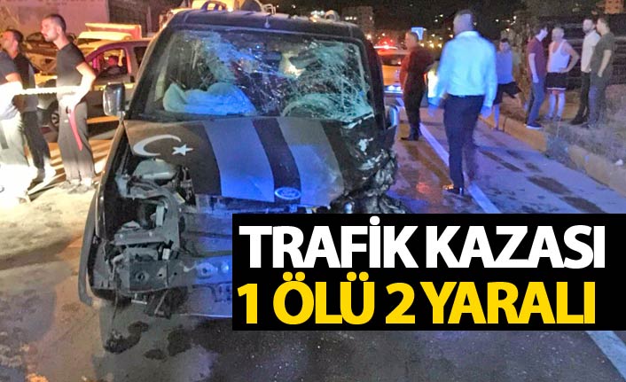 Rize'nin Pazar İlçesinde Trafik Kazası 1 ölü 2 yaralı. 26 Temmuz 2018