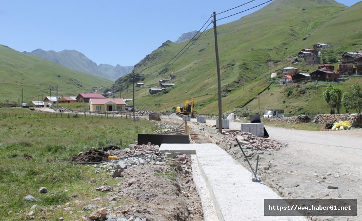 Anzer'de plansız betonlamaya muhtar engeli