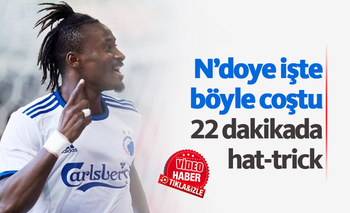 Dame N'doye böyle coştu