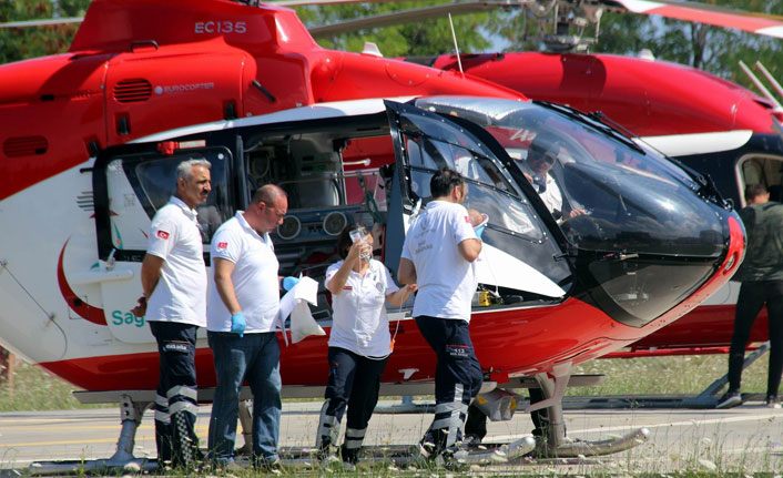 3 aylık bebek Trabzon'dan Ankara'ya 3 saatte nakledildi