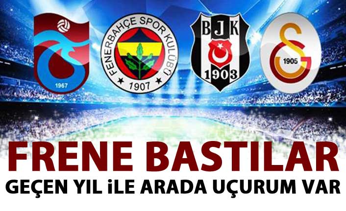 4 Büyükler transferde frene bastı