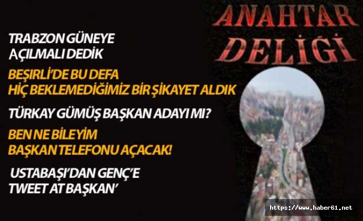 Anahtar Deliği 02.08.2018