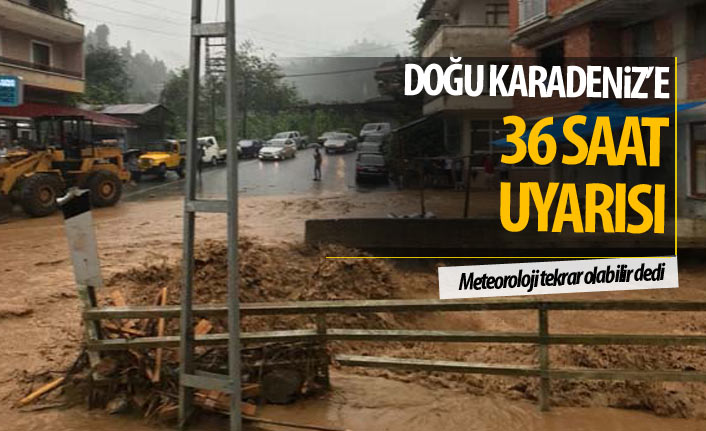 Meteoroloji uyardı! Trabzon, Giresun, Rize, Artvin...