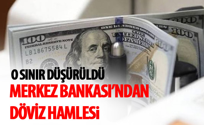 Merkez Bankası'ndan döviz hamlesi!