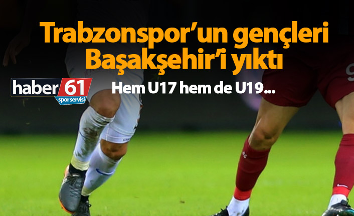 Trabzonspor'un gençleri Başakşehir'i yıktı