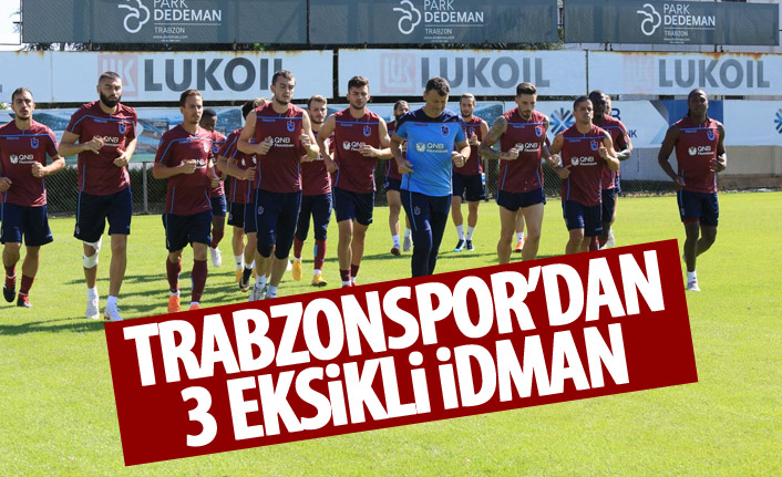 Trabzonspor Sivasspor maçı hazılıklarına devam ediyor