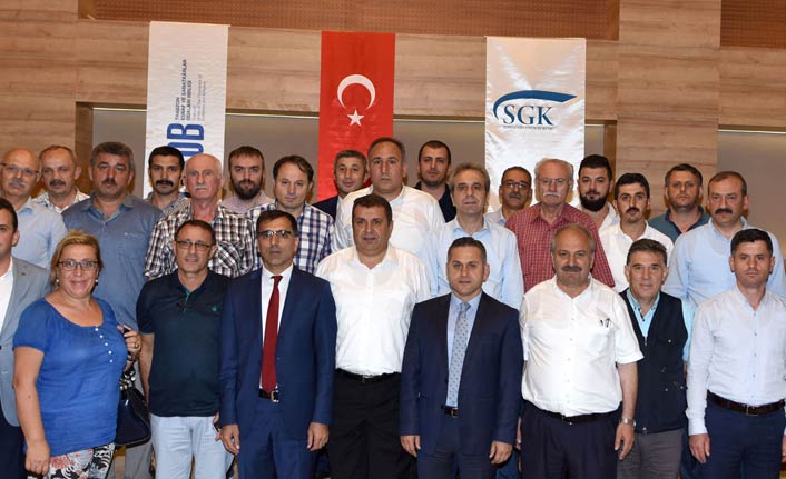 TESOB ve SGK'dan Trabzon'da ortak toplantı