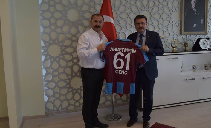 Trabzonspor'dan Başkan Genç'e teşekkür