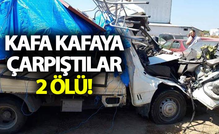 Kafa kafaya çarpıştılar - 2 Ölü