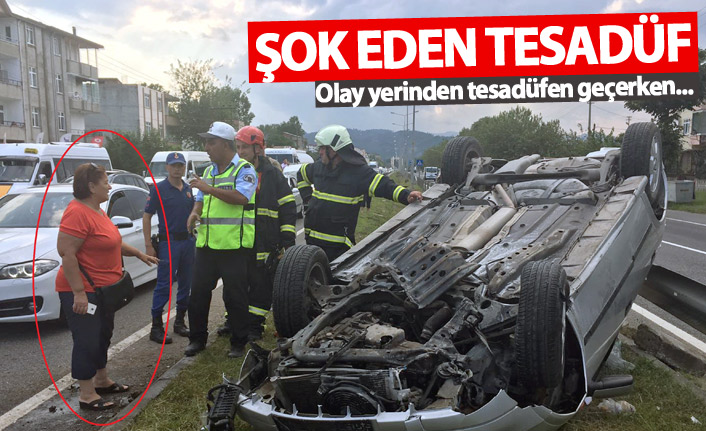 Ordu'da şok eden tesadüf