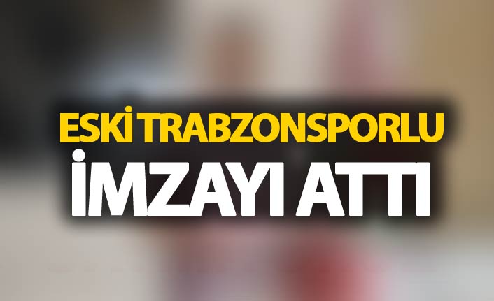 Eski Trabzonsporlu Gökhan Karadeniz imzayı attı