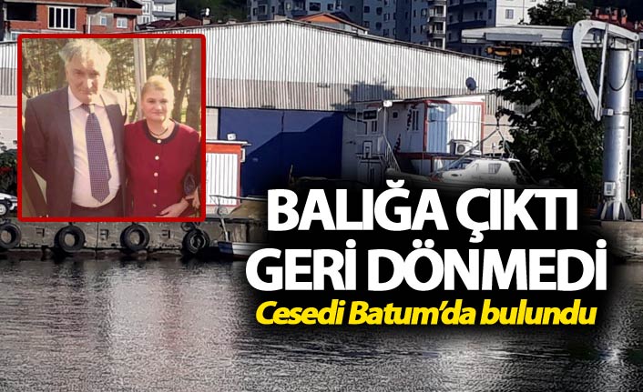 Denizde kaybolan balıkçının cesedi Gürcistan'da bulundu