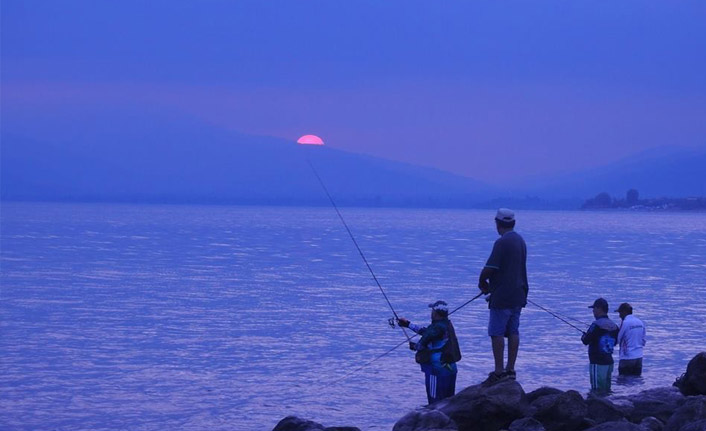 Bursa'da balık tutma yarışması