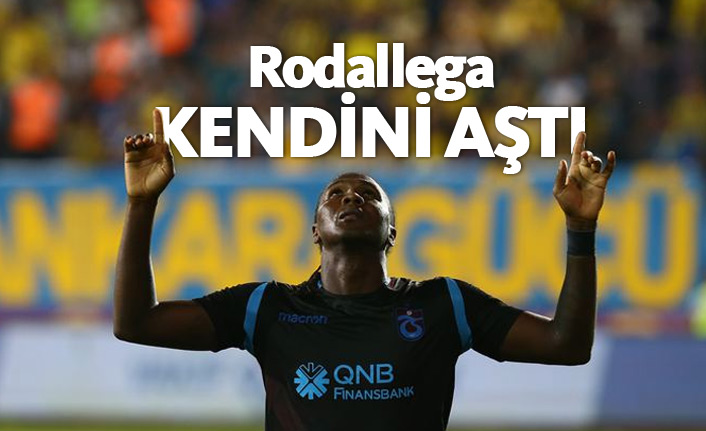 Trabzonspor'da Rodallega kendini aştı